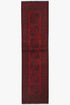 Red Aqcha Rug 288 x 80 cms - The Nomads Tent